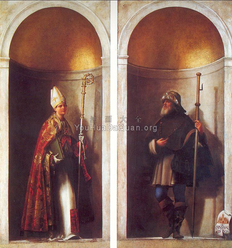 St. Louis of Toulouse and St. Romuald - 塞巴斯蒂亚诺·德尔·皮翁博